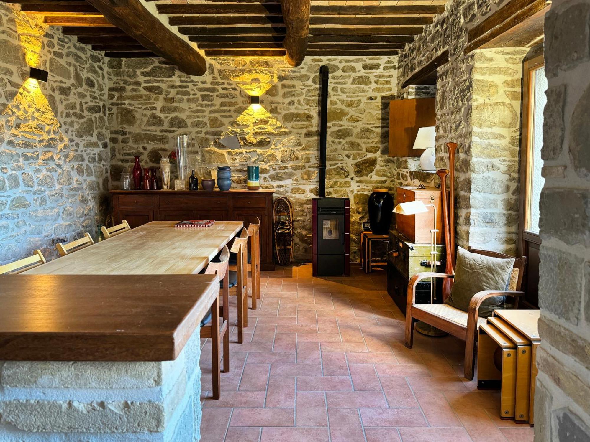 Caprese Michelangelo Bio Agriturismo Il Vigno מראה חיצוני תמונה