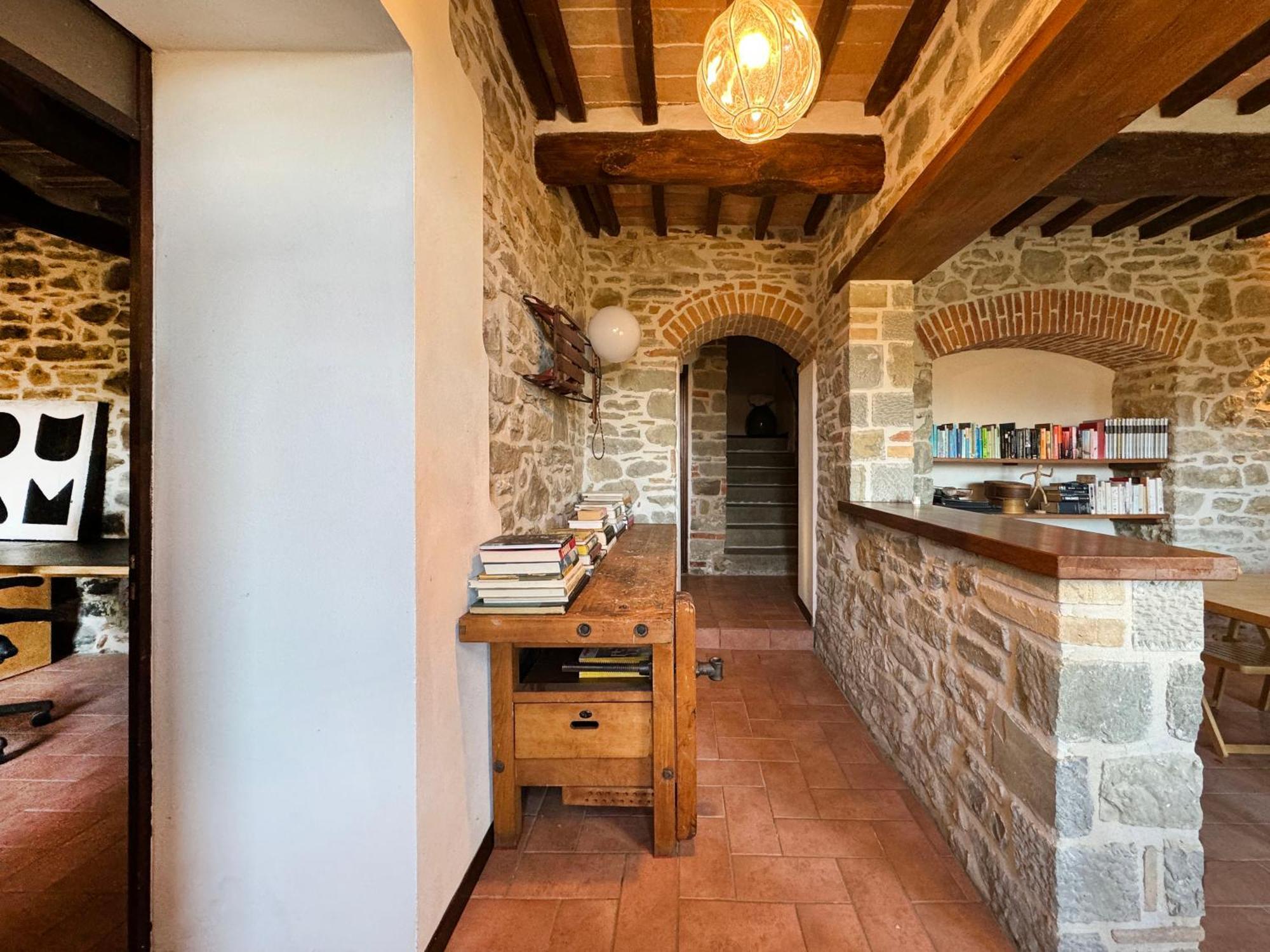 Caprese Michelangelo Bio Agriturismo Il Vigno מראה חיצוני תמונה