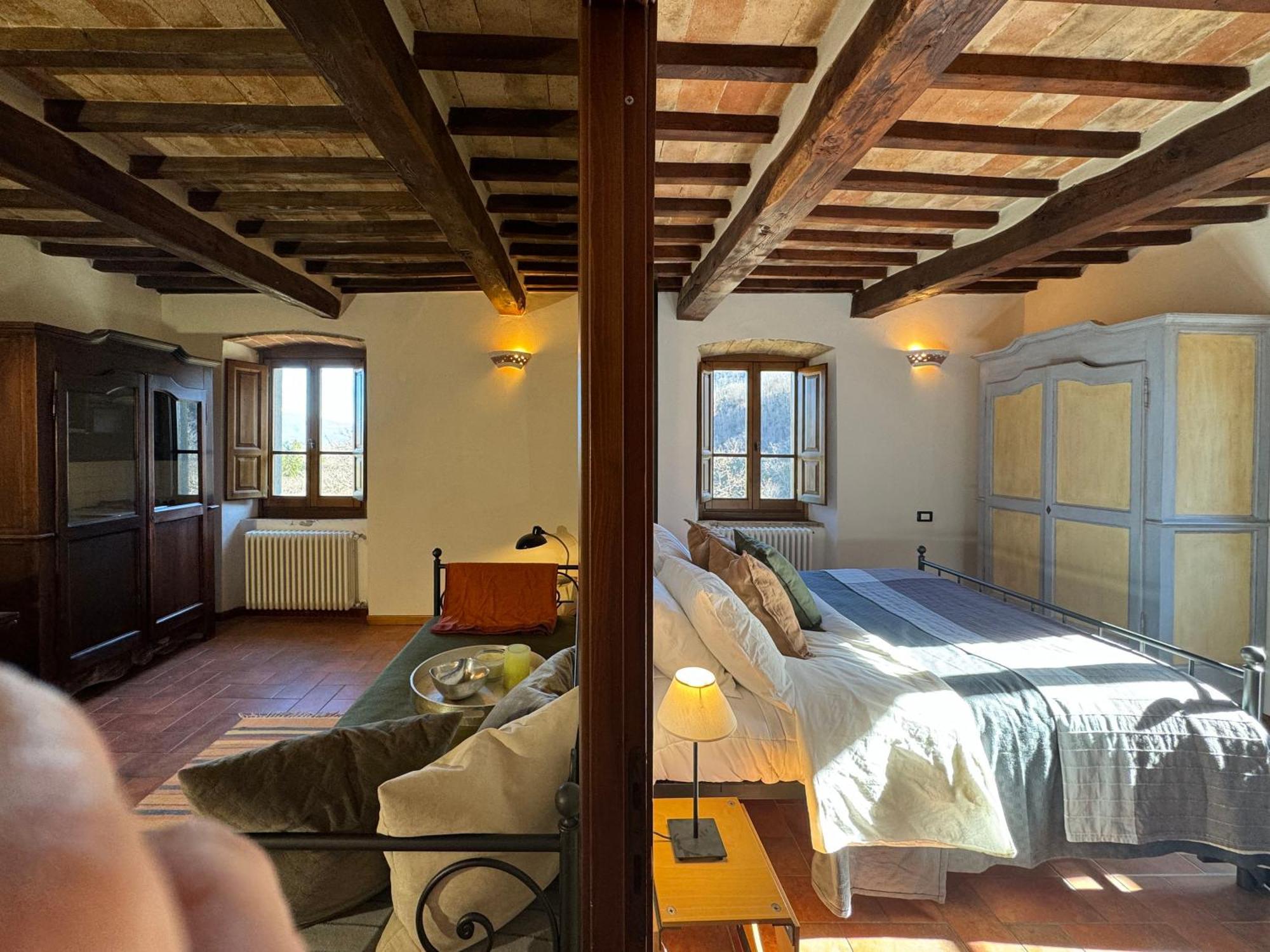 Caprese Michelangelo Bio Agriturismo Il Vigno מראה חיצוני תמונה