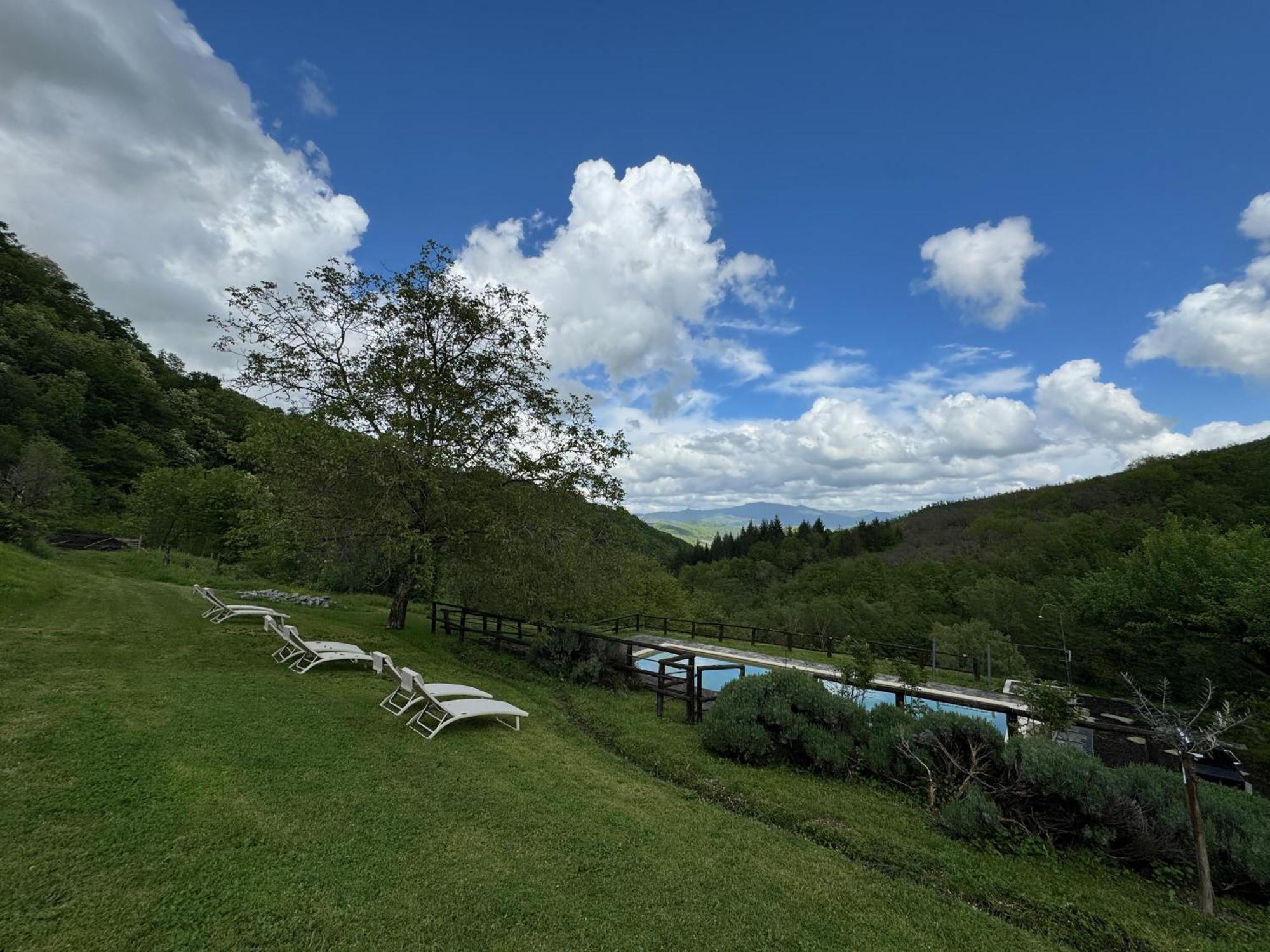Caprese Michelangelo Bio Agriturismo Il Vigno מראה חיצוני תמונה